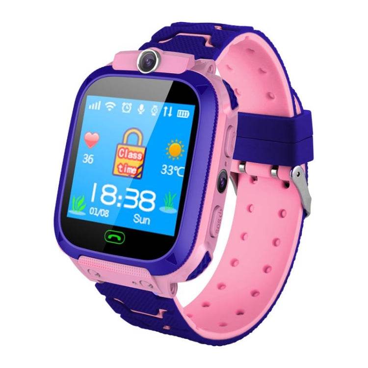 Reloj inteligente Q12 con pantalla a color de 1,44 pulgadas para niños, no resistente al agua, compatible con posicionamiento LBS, marcación bidireccional, SOS, monitoreo de voz y aplicación Setracker