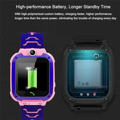 Kids' Q12 1.44" Color Screen Smartwatch - LBS Tracking, Two-Way Calling, SOS, Voice Monitoring, Setracker App Compatible