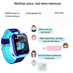 Kids' Q12 1.44" Color Screen Smartwatch - LBS Tracking, Two-Way Calling, SOS, Voice Monitoring, Setracker App Compatible