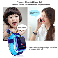 Kids' Q12 1.44" Color Screen Smartwatch - LBS Tracking, Two-Way Calling, SOS, Voice Monitoring, Setracker App Compatible