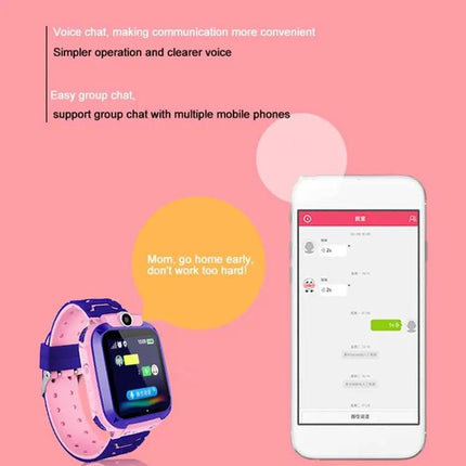 Q12 Smartwatch for Kids' Daily Safety and Communication