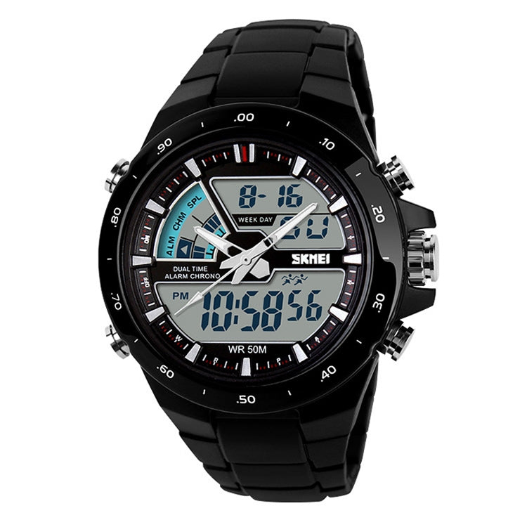 SKMEI 1016 Multifunctional Men Outdoor Sports Waterproof Watch 