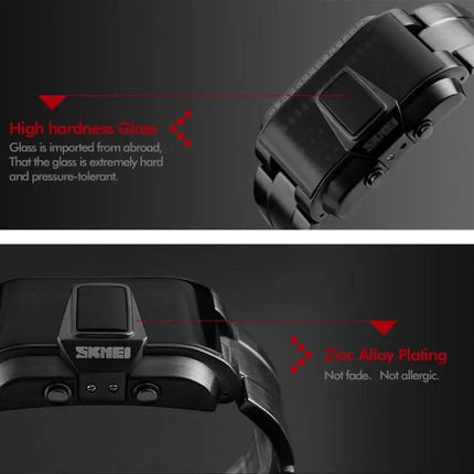 SKMEI Waterproof Men's Outdoor Digital Sports Watch | Syndmart