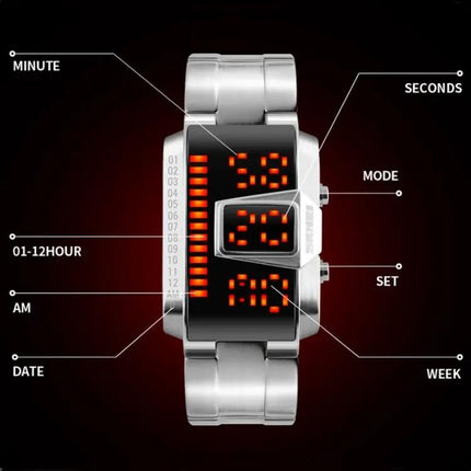 SKMEI Waterproof Men's Outdoor Digital Sports Watch | Syndmart