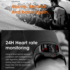 WIWU SW01 Ultra 1.9" IPS Waterproof Smart Watch with Heart Rate and Fitness Tracking