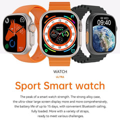 WIWU SW01 Ultra 1.9" IPS Waterproof Smart Watch with Heart Rate and Fitness Tracking