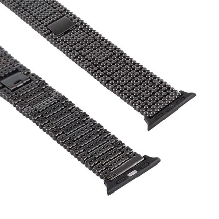 Apple Watch Stainless Steel Nine-Bead Link Band, 38-41mm