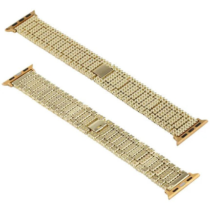 Apple Watch Stainless Steel Nine-Bead Link Band, 38-41mm