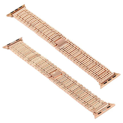 Apple Watch Stainless Steel Nine-Bead Link Band, 38-41mm