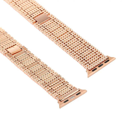 Apple Watch Stainless Steel Nine-Bead Link Band, 38-41mm