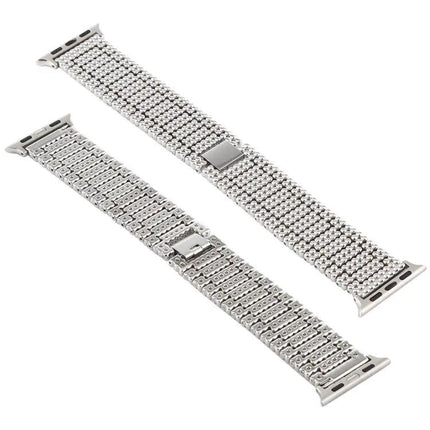 Apple Watch Stainless Steel Nine-Bead Link Band, 38-41mm