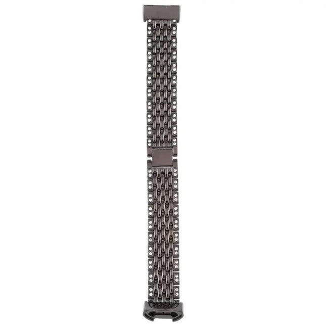 Fitbit Charge 3 Stainless Steel Diamond Studded Band