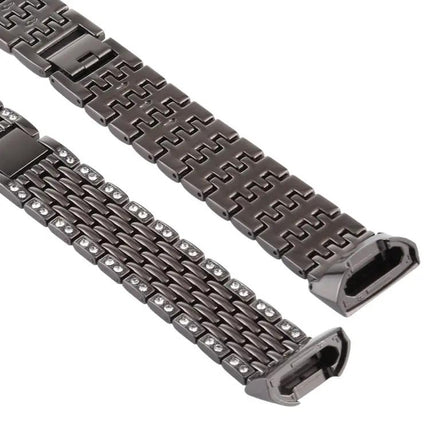 Fitbit Charge 3 Stainless Steel Diamond Studded Band