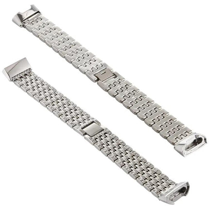 Fitbit Charge 3 Stainless Steel Diamond Studded Band