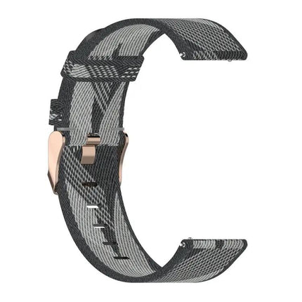 22mm Stripe Nylon Watch Band For Galaxy Watch 46mm