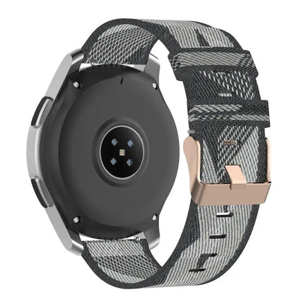 22mm Stripe Nylon Watch Band For Galaxy Watch 46mm