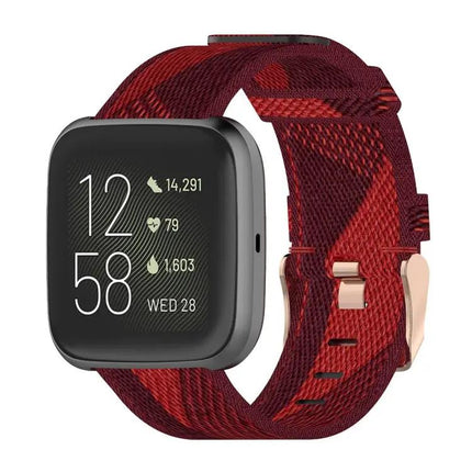 23mm Nylon Watch Band for Fitbit Versa, Versa Lite, Versa 2