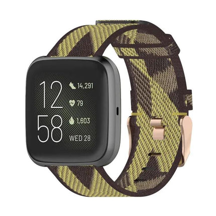 23mm Nylon Watch Band for Fitbit Versa, Versa Lite, Versa 2