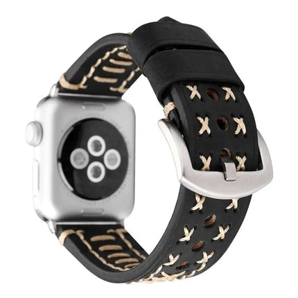 Genuine Leather Watch Band For Apple Watch 49/45/44mm