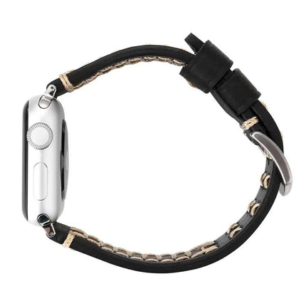 Genuine Leather Watch Band For Apple Watch 49/45/44mm