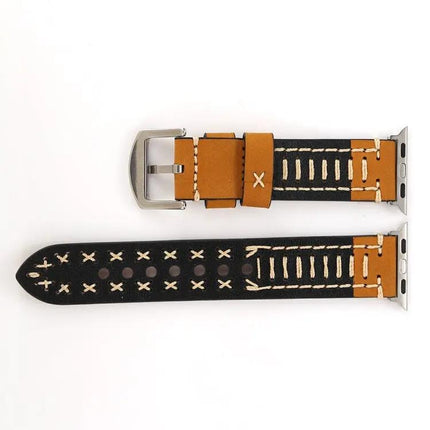 Genuine Leather Watch Band For Apple Watch 49/45/44mm