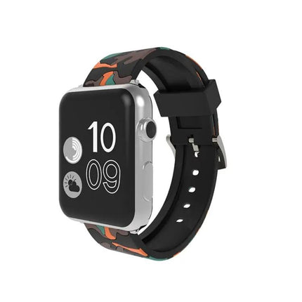 Camouflage Silicone Watch Band For Apple Watch 38mm