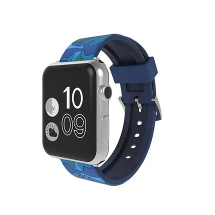 Camouflage Silicone Watch Band For Apple Watch 38mm