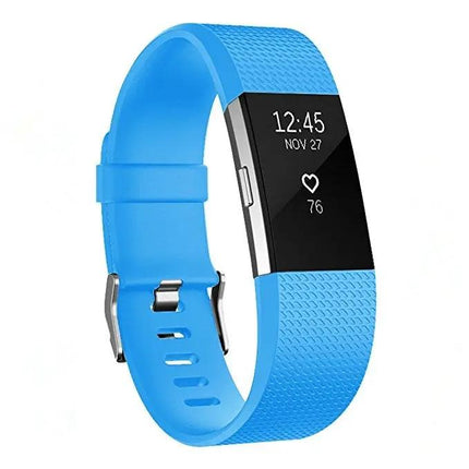 Adjustable Square Pattern Sport Band For Fitbit Charge 2 L