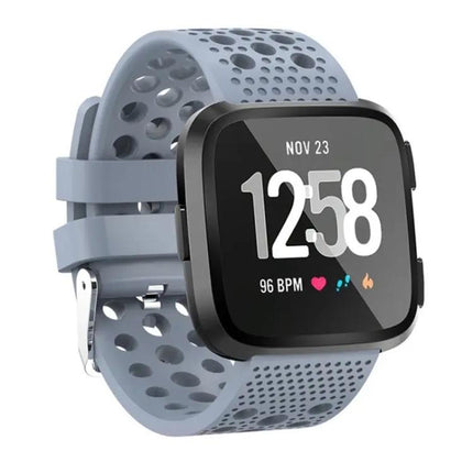 Silicone Venting Hole Replacement Band For Fitbit Versa