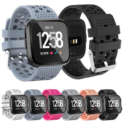 Silicone Venting Hole Replacement Band For Fitbit Versa