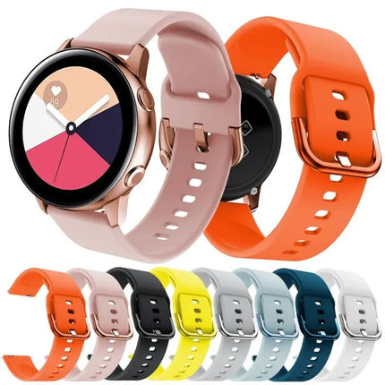 Smart Watch Electroplated Buckle Watch Band for Galaxy Watch Active