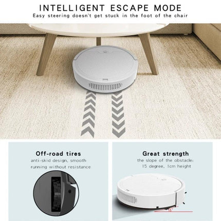 BOWAI OB8S Robot for Sweeping and Mopping Home Floors navigating under table with intelligent escape mode and off-road tires
