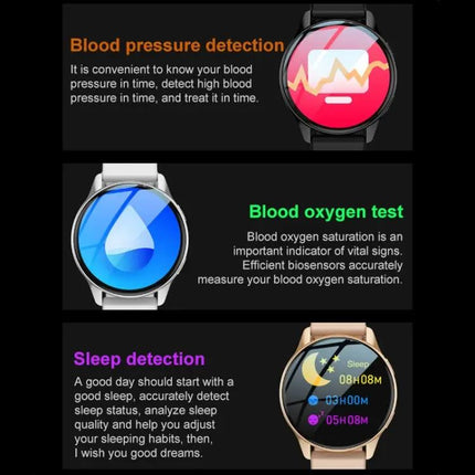 Lokmat Waterproof Touchscreen Smartwatch With Heart Monitor