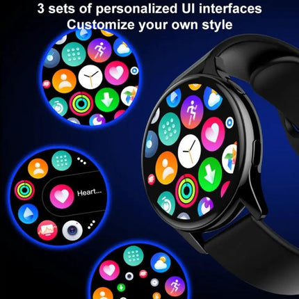 Lokmat Waterproof Touchscreen Smartwatch With Heart Monitor