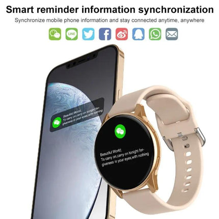 Lokmat Waterproof Touchscreen Smartwatch With Heart Monitor