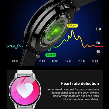 Lokmat Waterproof Touchscreen Smartwatch With Heart Monitor