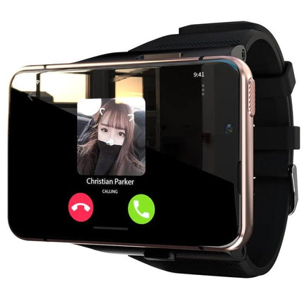 LOKMAT Smart Watch for Daily Connectivity and Activity Tracking showing incoming call screen with contact photo and call buttons on 2.88-inch display