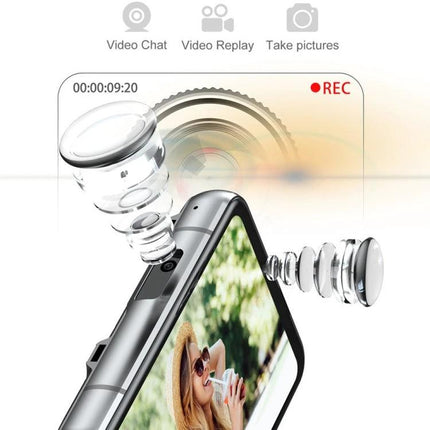 LOKMAT Smart Watch for Daily Connectivity and Activity Tracking showing wrist camera and 2.88-inch screen displaying video chat and recording features
