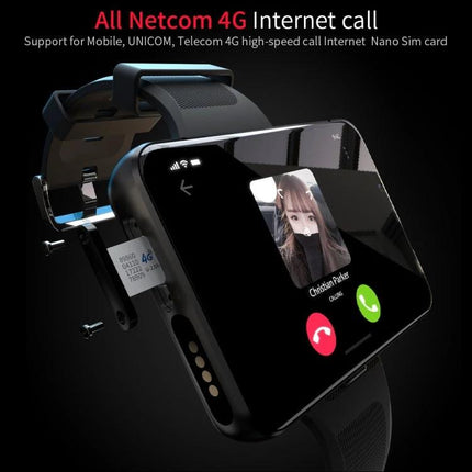 LOKMAT Smart Watch for Daily Connectivity and Activity Tracking - 4G calling smartwatch with 2.88-inch screen showing incoming call