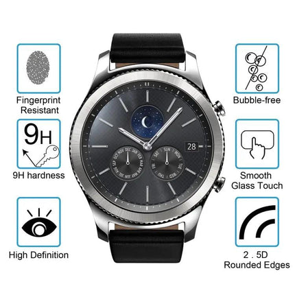 Tempered Glass Protector 2-Pack For Samsung Gear S3