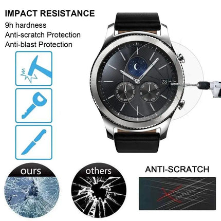 Tempered Glass Protector 2-Pack For Samsung Gear S3