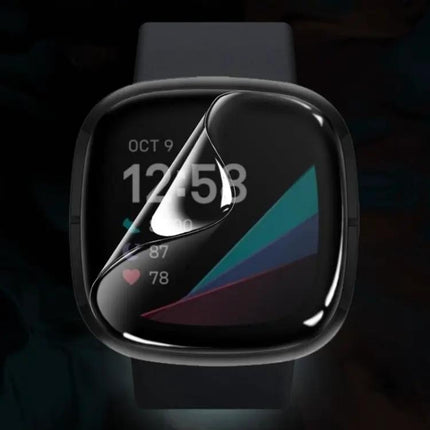 5-Pack TPU Screen Protectors For Fitbit Versa 3 Sense