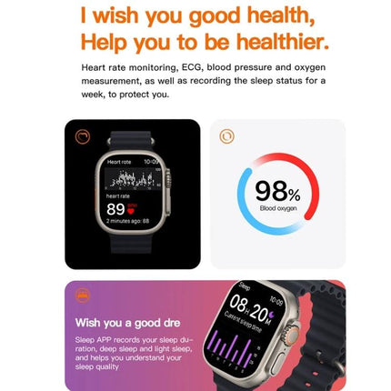 A Practical Smart Watch for Everyday Health and Activity - wristwatch showing heart rate, blood oxygen and sleep tracking screens