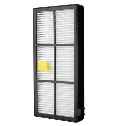 iRobot Replacement HEPA Filter for Robotic Vacuum Cleaners - white pleated filter in black frame for Roomba 8/9 series