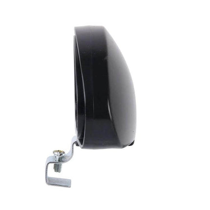 Adjustable Wide Angle Rear View Blind Spot Mirror for Safe Driving – black convex mirror with adjustable clamp mount for enhanced rear visibility