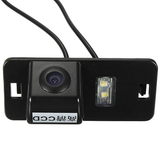 Waterproof Rear View Parking Camera for BMW Vehicles - black waterproof backup camera with LED night light