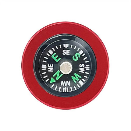 Car And Motorcycle Metal Cigarette Lighter Dust Cover red anodized billet aluminum cap with integrated compass to protect 12V lighter socket