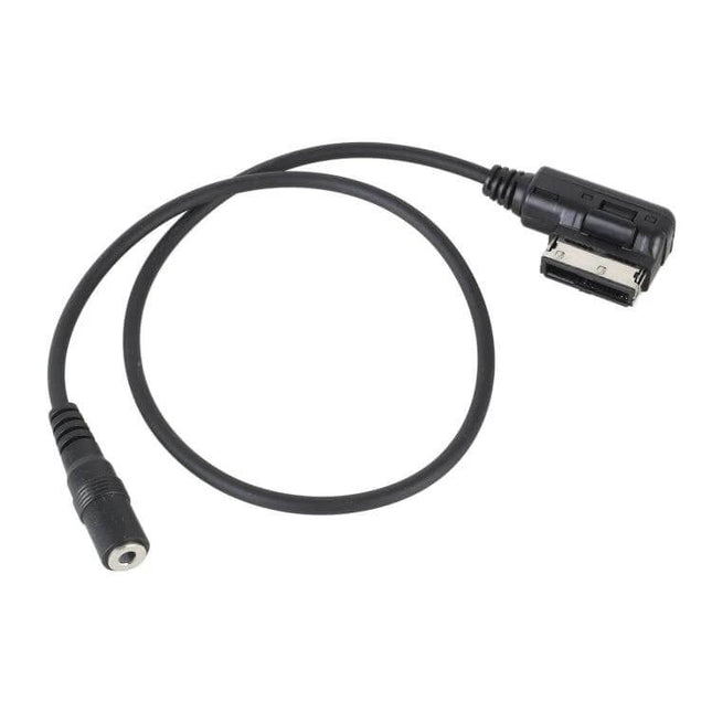 AMI Multimedia Car Audio Cable For Audi Car Stereo Plug And Play black adapter cable for Audi CD changer port, plug-and-play hi-fi audio