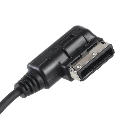 AMI Multimedia Car Audio Cable For Audi Car Stereo Plug And Play - black plug-and-play CD changer connector for factory stereo, Hi-Fi audio