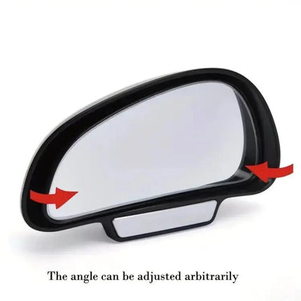 Wide Angle Adjustable Blind Spot Mirror for Left Side Vehicles